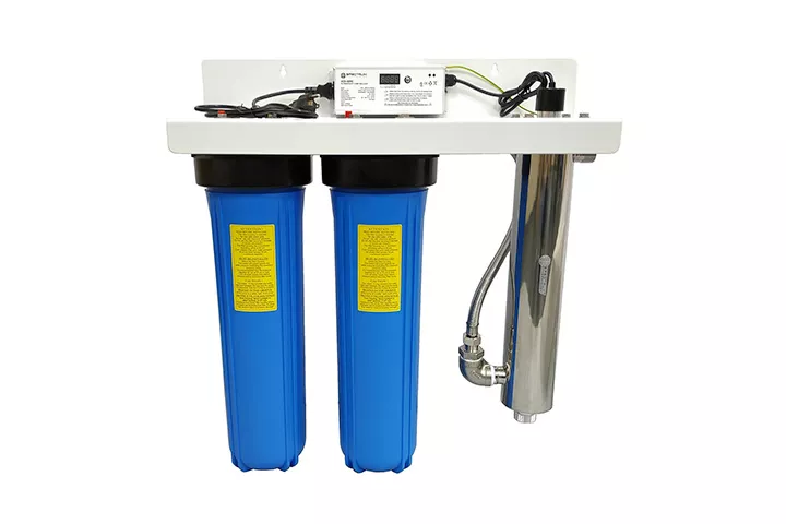Whole house UV filtration system